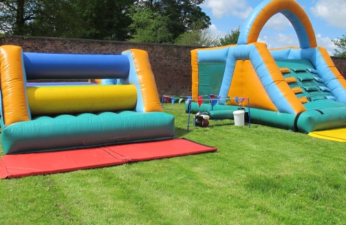 Inflatable obstacle course'
